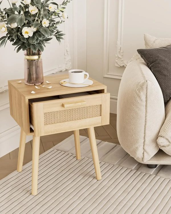 Bedroom-Nightstands-Wooden-Night-Stands-with-Rattan-Weaving-Drawer-Home-Bedside-End-Table-for-Storage_f6538946-9f47-4e74-a503-5a736dbb9ac6 Bedroom Nightstands Wooden Night Stands with Rattan Weaving Drawer Home Bedside End Table for Storage