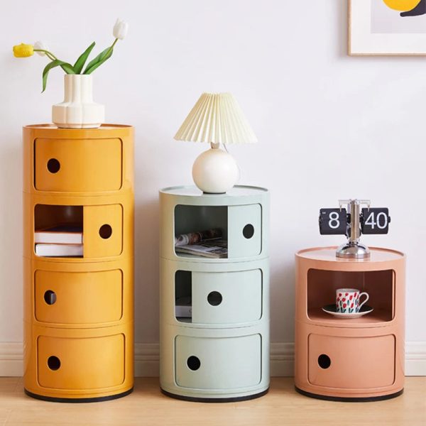 Bedroom-Round-Mobile-Nightstands-Nordic-Storage-Cabinet-Mini-Bedside-Table-Storage-Rack-Night-Table-Furniture-Home Bedroom Round Mobile Nightstands Nordic Storage Cabinet Mini Bedside Table Storage Rack Night Table Furniture Home Accessories