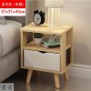 Net celebrity bedside table simple multifunctional European style small bedroom bedside storage cabinet storage cabinet LX110310