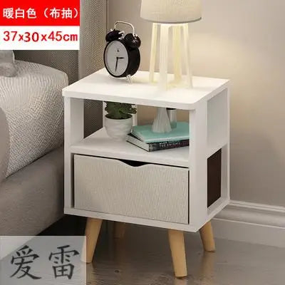 Net celebrity bedside table simple multifunctional European style small bedroom bedside storage cabinet storage cabinet LX110310