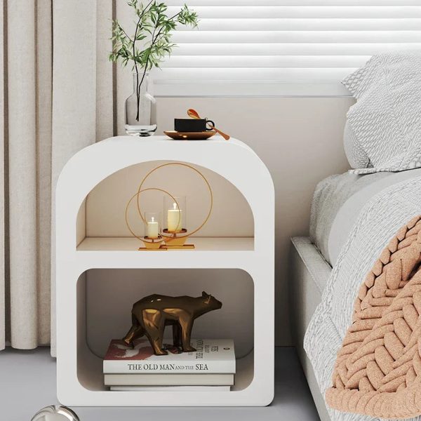 New-Two-Layer-Bedside-Cabinet-Compact-Sofa-Side-Table-with-Storage-Ideal-for-Bedrooms-Modern-Minimalist New Two-Layer Bedside Cabinet Compact Sofa Side Table with Storage Ideal for Bedrooms Modern Minimalist Functional