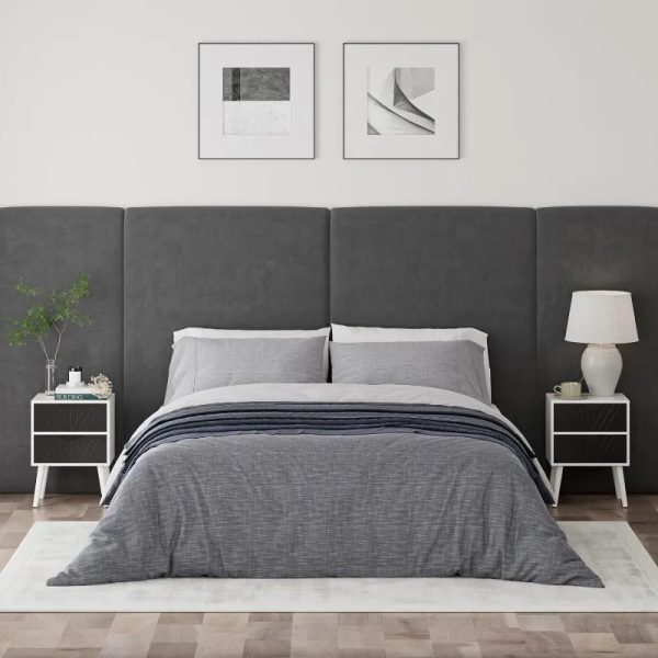 Nightstand-Small-Bedside-Table-with-Two-Drawers-Bedside-Furniture-Mid-Century-Modern-End-Table-with-for_a4cab00f-a230-4c38-9bd5-fa120fd5b789 Nightstand,Small Bedside Table with Two Drawers,Bedside Furniture,Mid-Century Modern End Table with for Bedroom,Living Room