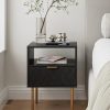 Nightstand-Small-Bedside-Table-with-Two-Drawers-Bedside-Furniture-Mid-Century-Modern-End-Table-with-for_feb558d4-f113-4bd1-8453-4d12479dd857 Nightstand,Small Bedside Table with Two Drawers,Bedside Furniture,Mid-Century Modern End Table with for Bedroom,Living Room