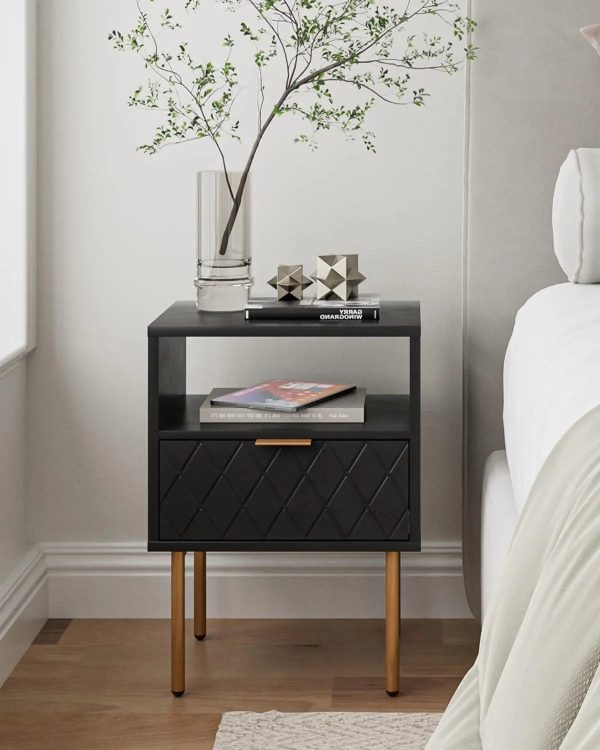 Nightstand-Small-Bedside-Table-with-Two-Drawers-Bedside-Furniture-Mid-Century-Modern-End-Table-with-for_feb558d4-f113-4bd1-8453-4d12479dd857 Nightstand,Small Bedside Table with Two Drawers,Bedside Furniture,Mid-Century Modern End Table with for Bedroom,Living Room
