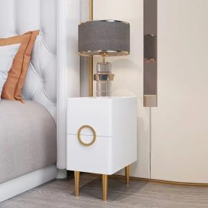 Nordic-Bedroom-Bedside-Table-Modern-Narrow-Rock-Surface-Nightstand-2-Drawers-Wooden-Bedroom-Tables-Night-Stand Nordic Bedroom Bedside Table Modern Narrow Rock Surface Nightstand 2 Drawers Wooden Bedroom Tables Night Stand