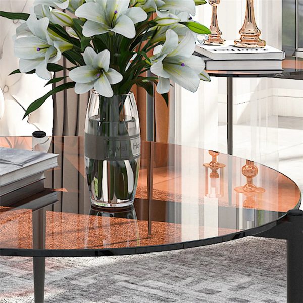 Round-Coffee-Side-End-Table-Leisure-Tempered-Glass-Side-Table-with-Sleek-Metal-Legs_77f3783e-e3aa-42ad-a138-7c0ae1a51592 Round Coffee Side End Table Leisure Tempered Glass Side Table with Sleek Metal Legs