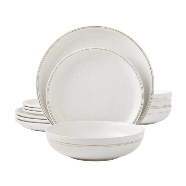 Se9032a731a9042eda7dcb505f1f492148 12 Piece Stoneware Dinnerware Set