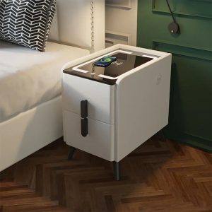 Smart-Bedside-Table-Narrow-Smart-Nightstands-Modern-Minimalism-LED-Ultra-Narrow-Smart-Bedside-Table-with-Wireless Smart Bedside Table Narrow Smart Nightstands Modern Minimalism LED Ultra Narrow Smart Bedside Table with Wireless USB Charging