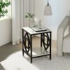White-Marble-Top-Side-Table-Sofa-End-Table-Bedside-Nightstand-Black-Coated-Frame_ad6141a3-e4d0-4f67-ba70-4287c3a54f4a White Marble Top Side Table Sofa End Table Bedside Nightstand Black Coated Frame