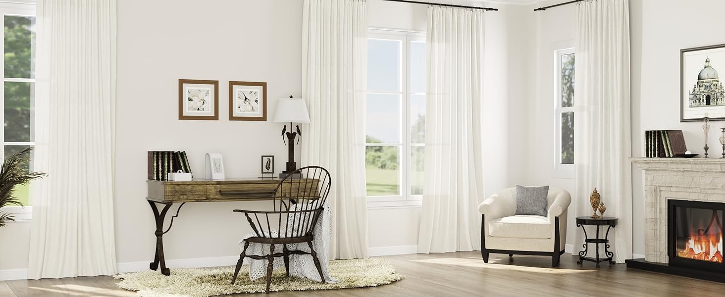 linen curtain