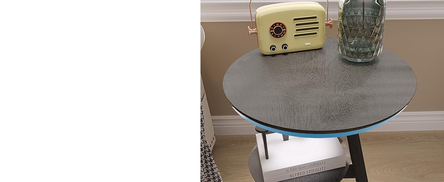 Round End Side Table