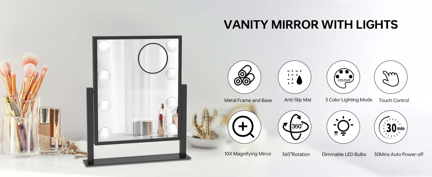 Vanity Mirror with Lights