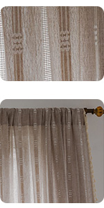 khaki curtain