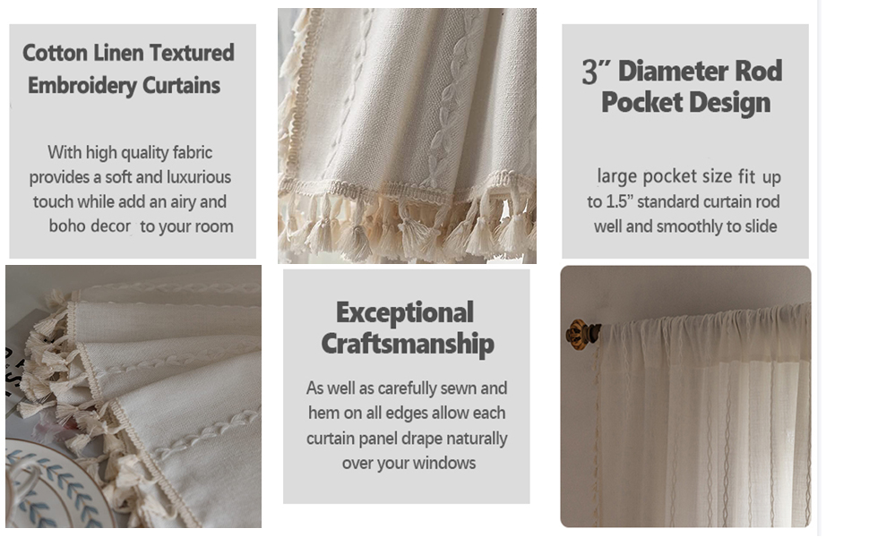 details of the curtain