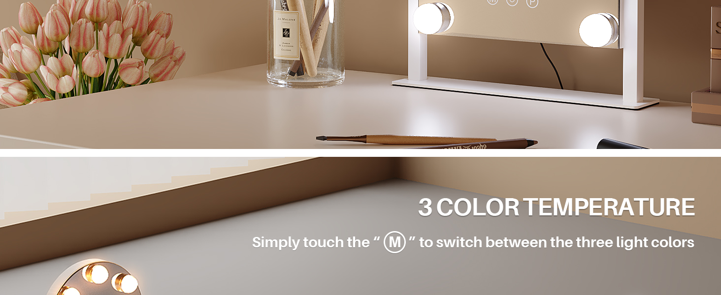 vanity mirror with lights