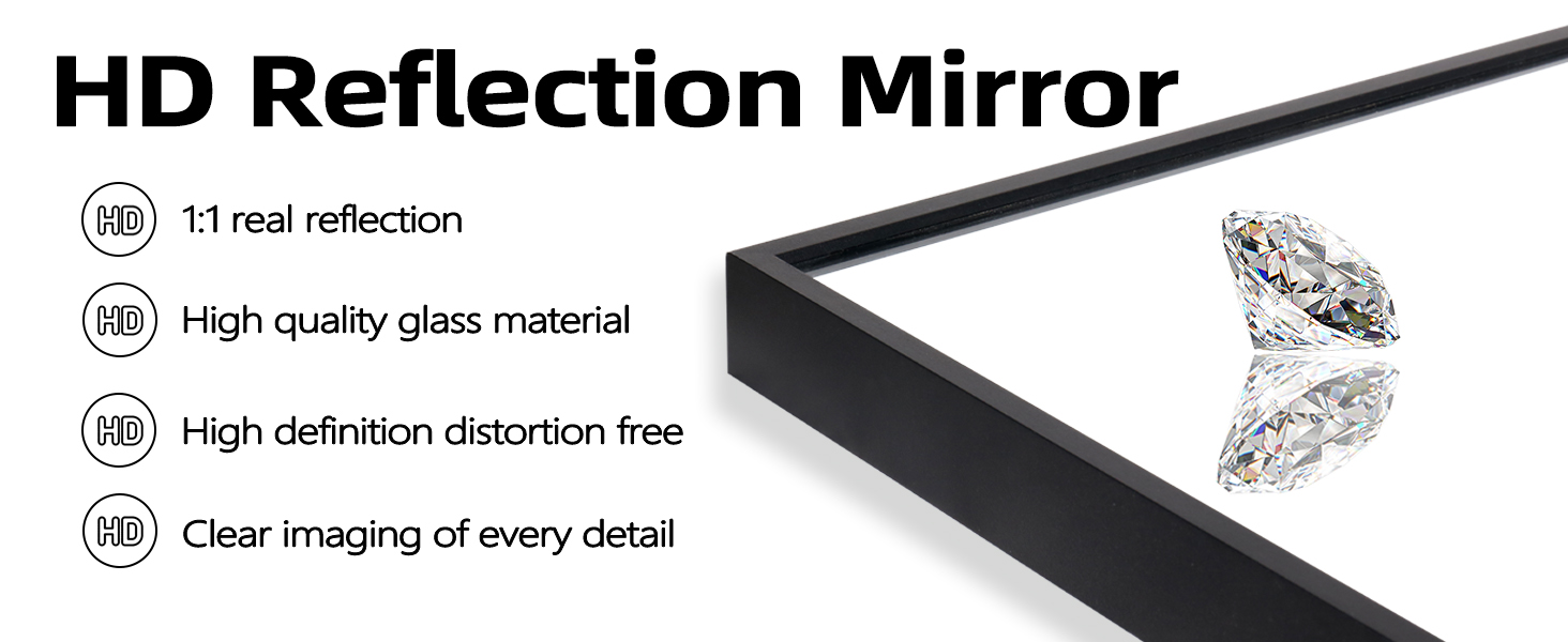 Square Corner Mirror