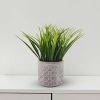 Fake Plants, Artificial Plants Indoor for Room Decor, Small Faux Plants Indoor, Desk Plant for Office, Artificial Palm Plants, Artificial Plant & Flowers, Fake Potted Plants Decor, Small Plant