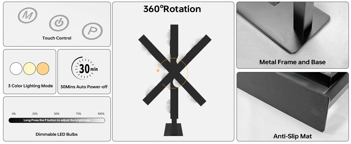 Vanity Mirror with Lights