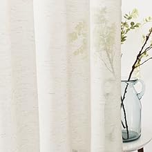 sheer curtains for bedroom