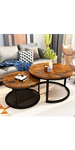 nesting coffee table