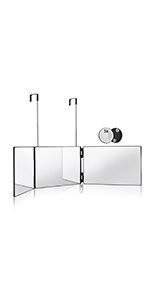 3 way mirror for hair cutting