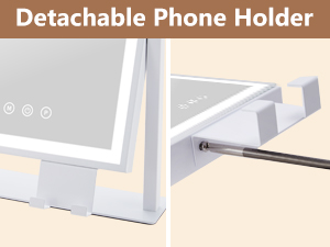 detachable phone holder