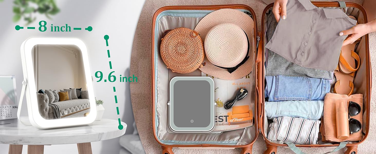 makeup mirror with lights