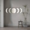 717MPqCx0JL._AC_SL1500 5 Pieces Acrylic Mirror Wall Stickers Natural Wall Decor Self Adhesive Mirrors Stickers Moon Phase Mirror Bohemian Wall Decoration for Home Living Room Bathroom Bedroom Decor (20cm)