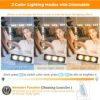 Vanity Lights for Mirror LED Makeup Light Strip with 3 Color Temperature Lighting Modes and Dimmable Stick on Vanity Bathroom Mirror,Ultra Bright (Mirror Not Included)