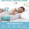 71lFlrmjezL._AC_SL1500 ALANAS Digital Alarm Clock with Dual Alarms, Mirror LED Bedroom Alarm Clocks for Kids, Adjustable Brightness, Snooze, 2 USB Ports for Cellphone Charging, 12/24 Hour Display.